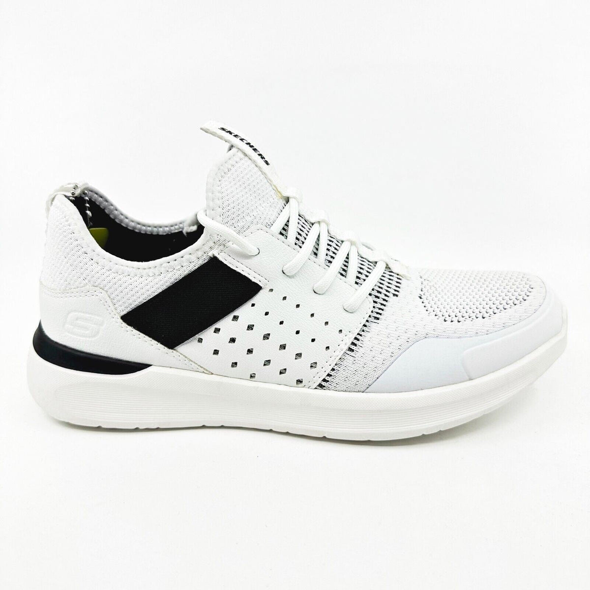 Skechers Streetwear Lattimore Protero White Black Mens Size 7.5 Sneakers