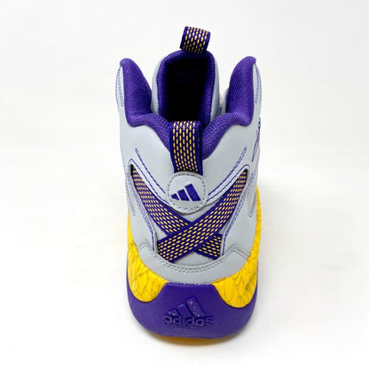 Adidas Crazy 8 Jeremy Lin PE Lakers Grey Purple Mens Rare Kobe Sneakers C77701