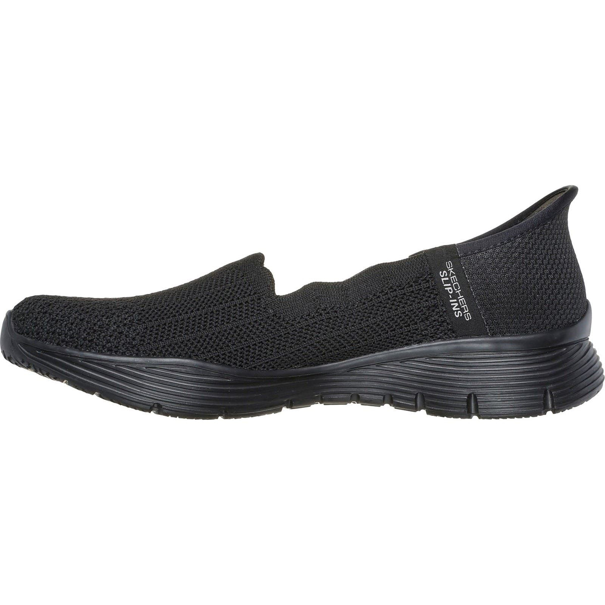 Women's Wide Fit Skechers 158980 Slip-ins Seager Believe It Shoes