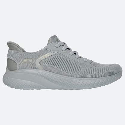 Women's Wide Fit Skechers 117497W Slip-ins Sport Squad Chaos Trainers