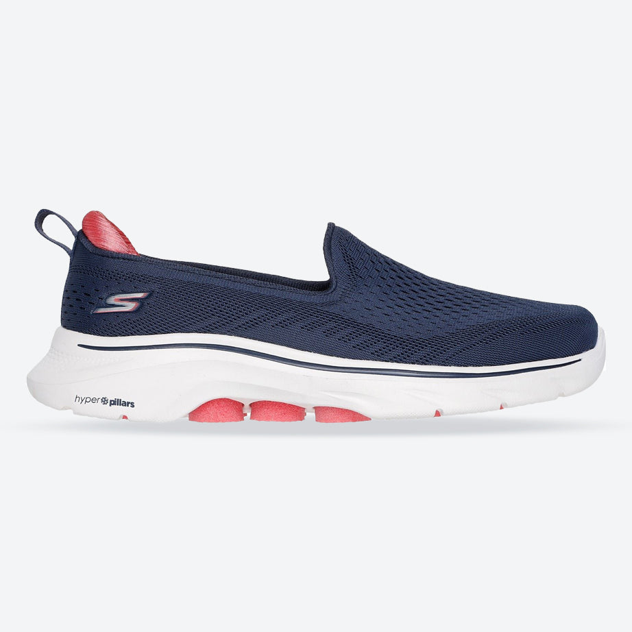 Women's Wide Fit Skechers 125208 Go Walk 7 Vina Shoes