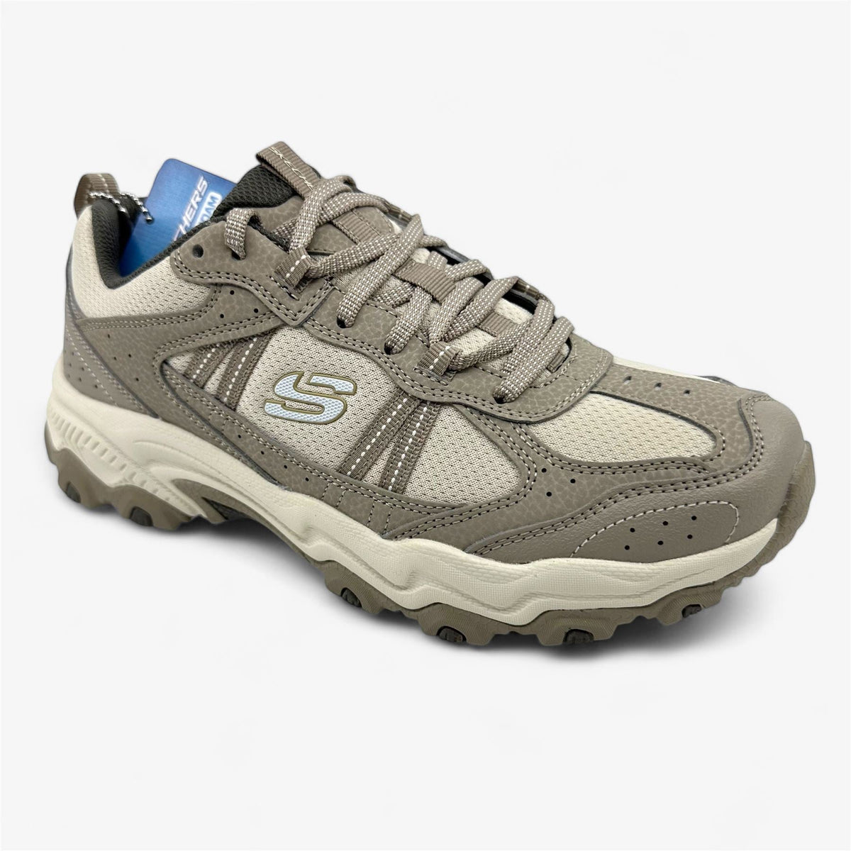 Skechers Stamina AT Natural Taupe Womens Athletic Sneaker