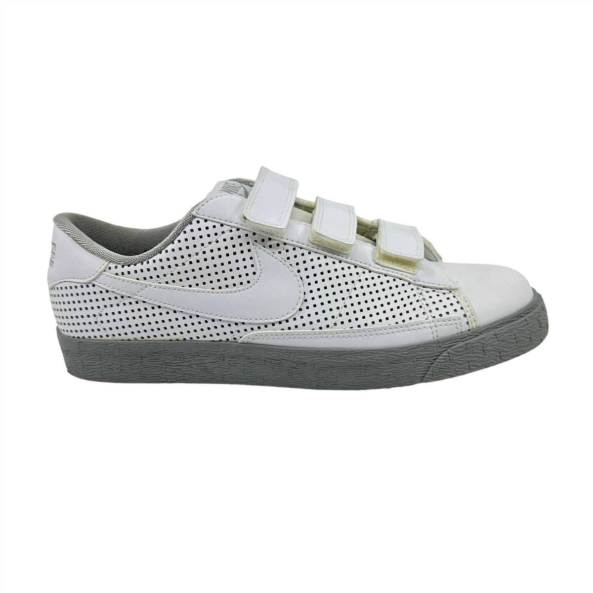 Nike Blazer AC White Metallic Silver Mens Athletic Sneaker