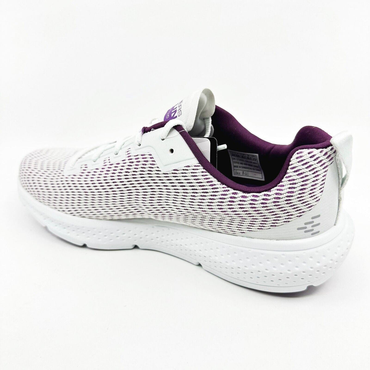 Skechers Go Run Supersonic White Womens Athletic Running Shoes