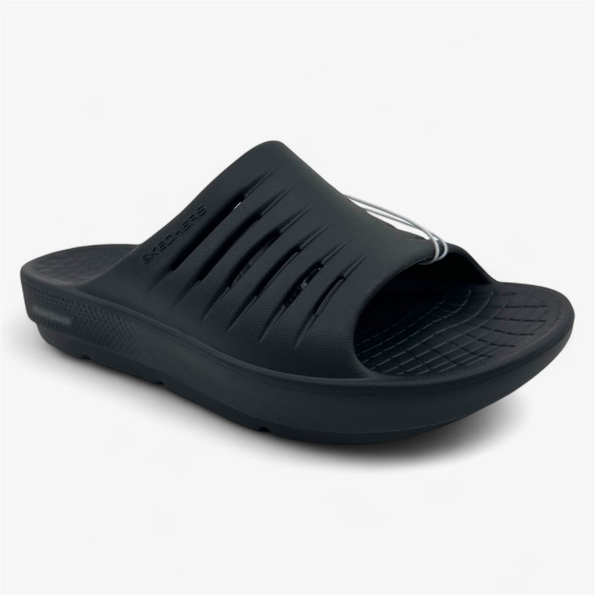 Skechers Go Recover Refresh Black Womens Sandal Slip-On