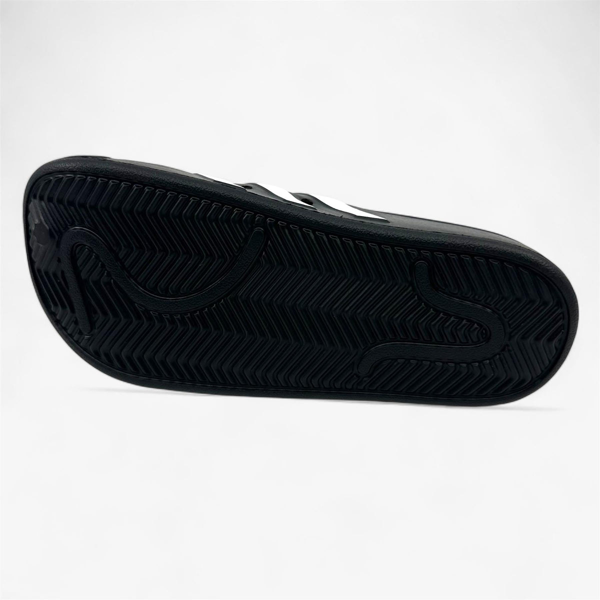 Adidas Adilette Clog Black White Mens Casual Clog