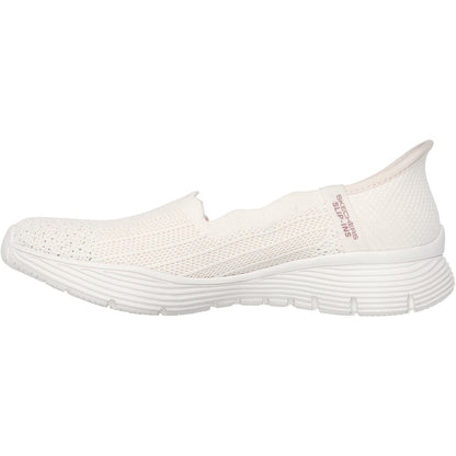 Women's Wide Fit Skechers 158980 Slip-ins Seager Believe It Shoes