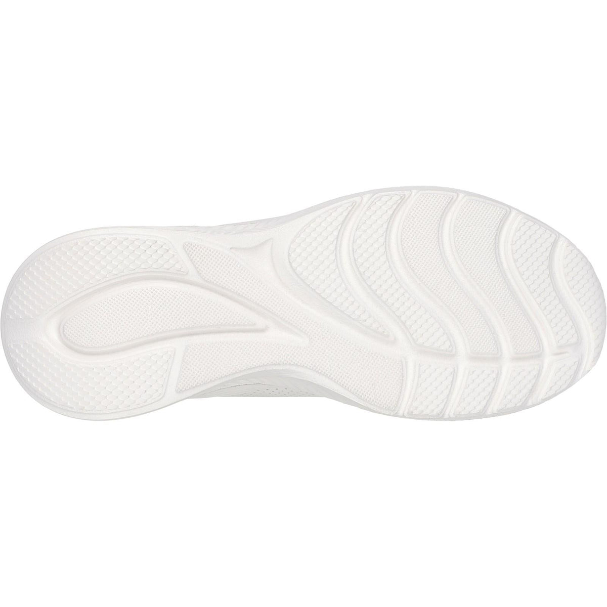 Women's Wide Fit Skechers 117485 Bobs Sport Squad Waves Just Wading Trainers
