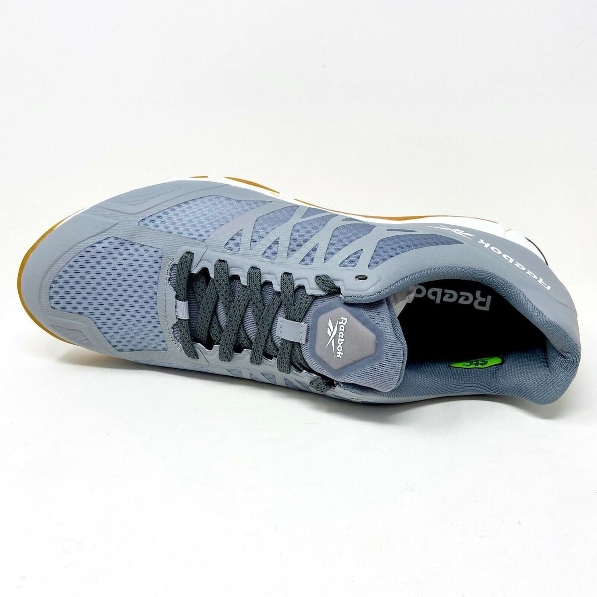 Reebok Speed TR Gray White Gum Mens Running Gym Trainer Shoes FZ0420