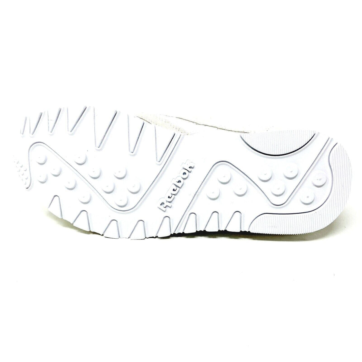 Reebok Classic Nylon White Light Grey Mens Casual Sneakers 6390