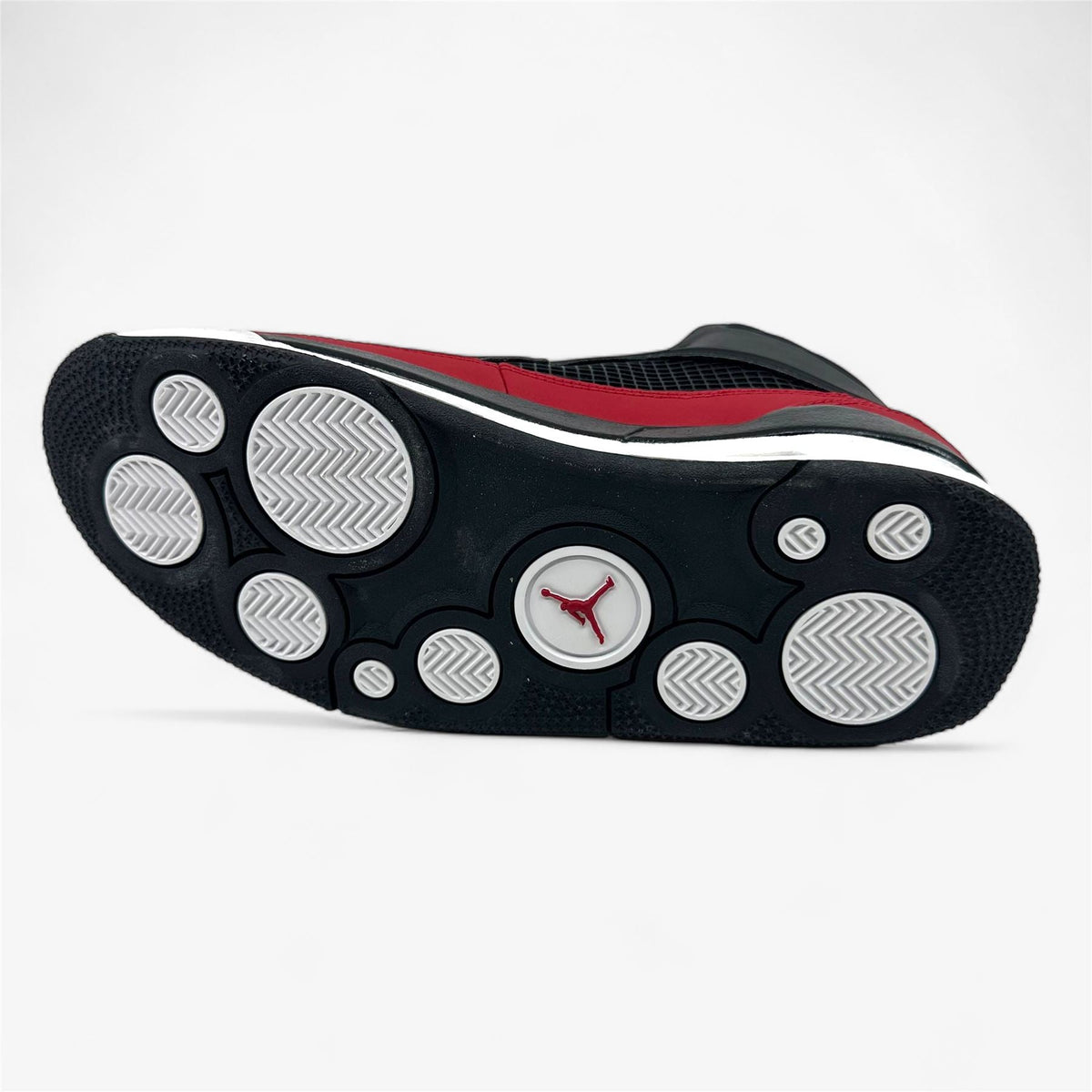 Jordan Flight 9.5 Black Gym Red White Mens Athletic Sneaker