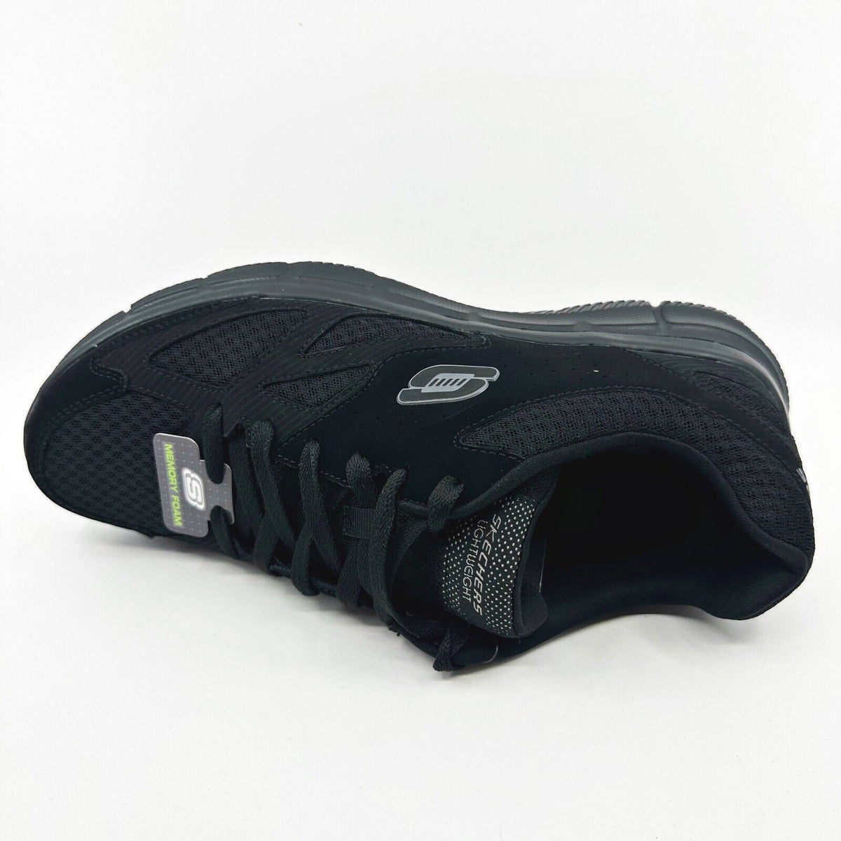 Skechers Verse Black Mens Size 11.5 Athletic Sneakers