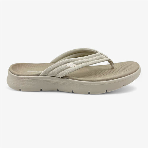 Skechers Go Walk Flex Overjoy Natural Womens Sandal Thong