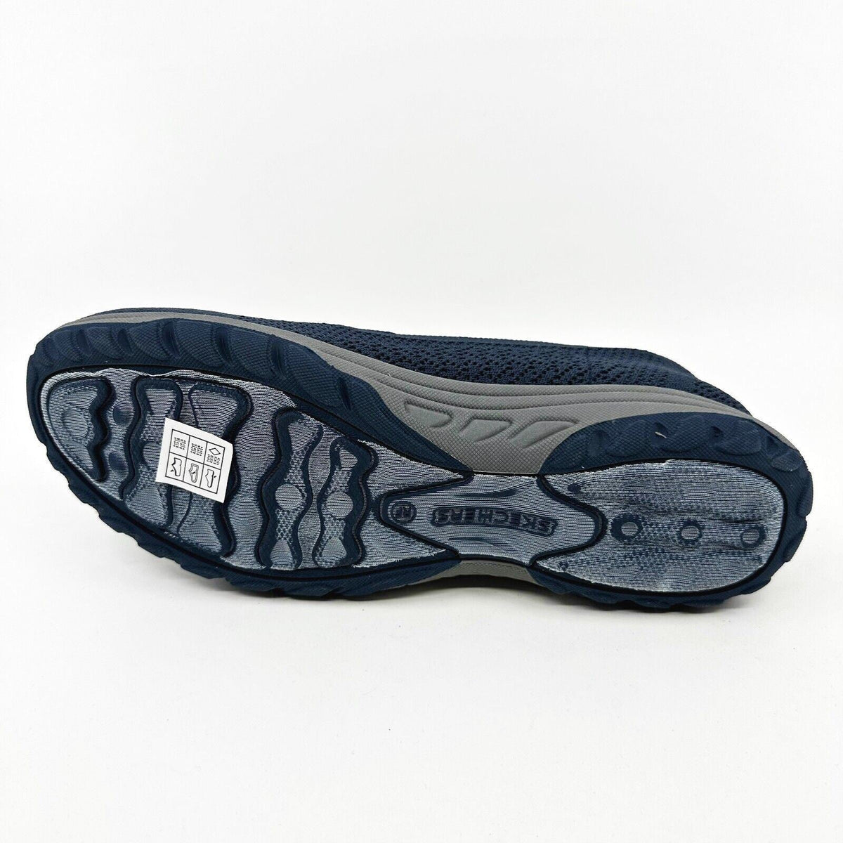 Skechers Reggae Fest 2.0 Livin It Up Navy Womens Size 10 Slip On Shoes