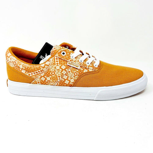 Supra Cobalt Desert Print Orange White Mens Skateboard Shoe Sneakers 05663 219