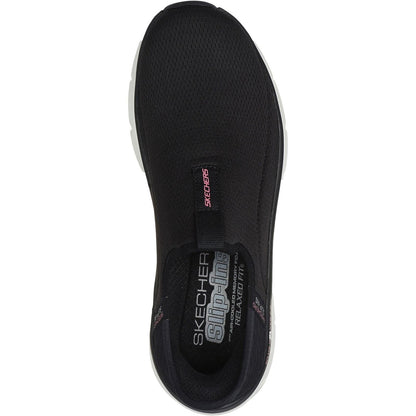 Women's Relaxed Fit Skechers 150099 Slip-ins Sport D'lux Walker 2.0 Happy Step Trainers