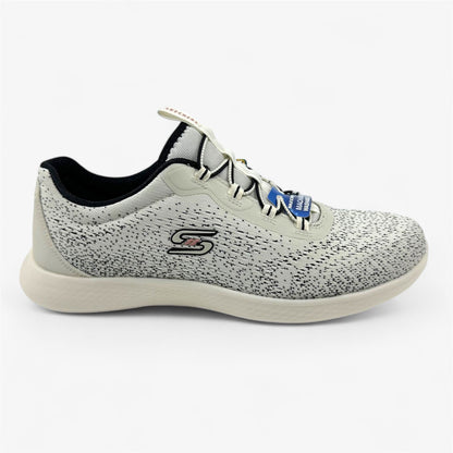 Skechers Vapor Foam Lite Revolve Natural Black Womens Athletic Sneaker