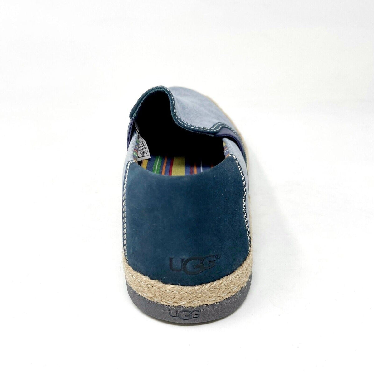 Ugg Australia Wilton Denim Blue Mens Size 8.5 Slip-On Shoes 1002239