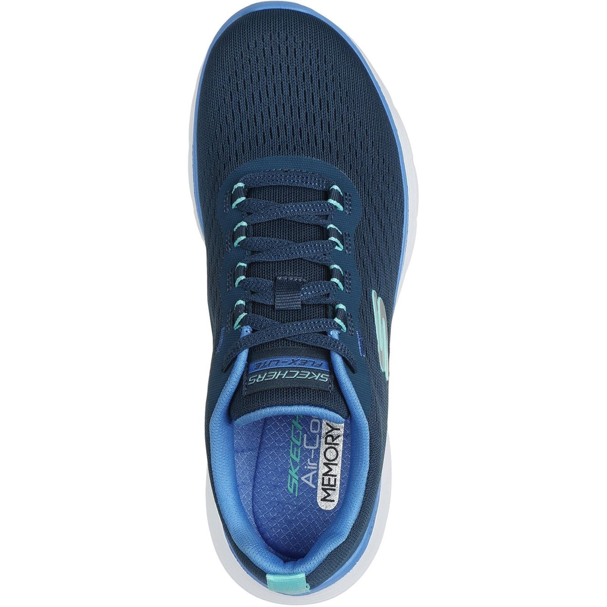 Women's Wide Fit Skechers 150201 Flex Appeal 5.0 New Path Trainer