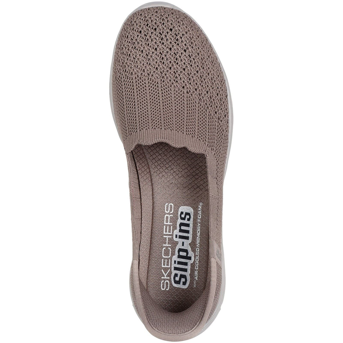 Women's Wide Fit Skechers 158980 Slip-ins Seager Believe It Shoes