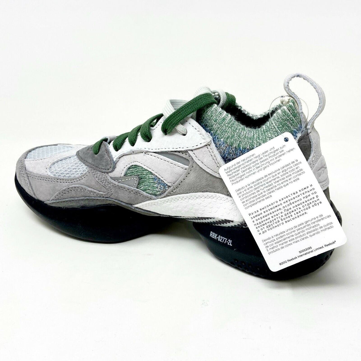 Reebok 3D OP Pro Cool Grey White Black Mens Size 7 Trainer Sneakers CN3910