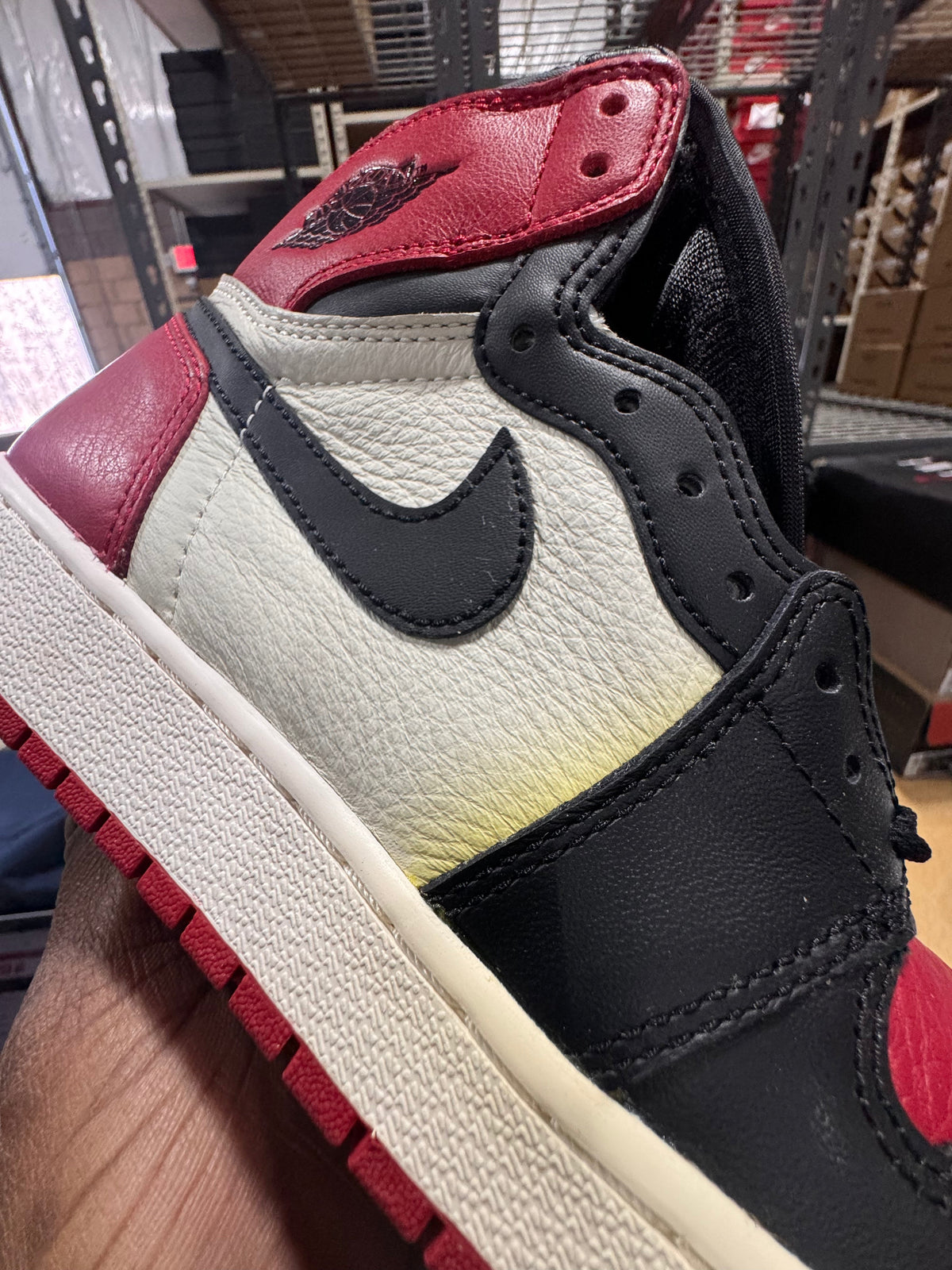 Air Jordan Retro 1 "Bred Toe" *Conditional* GS