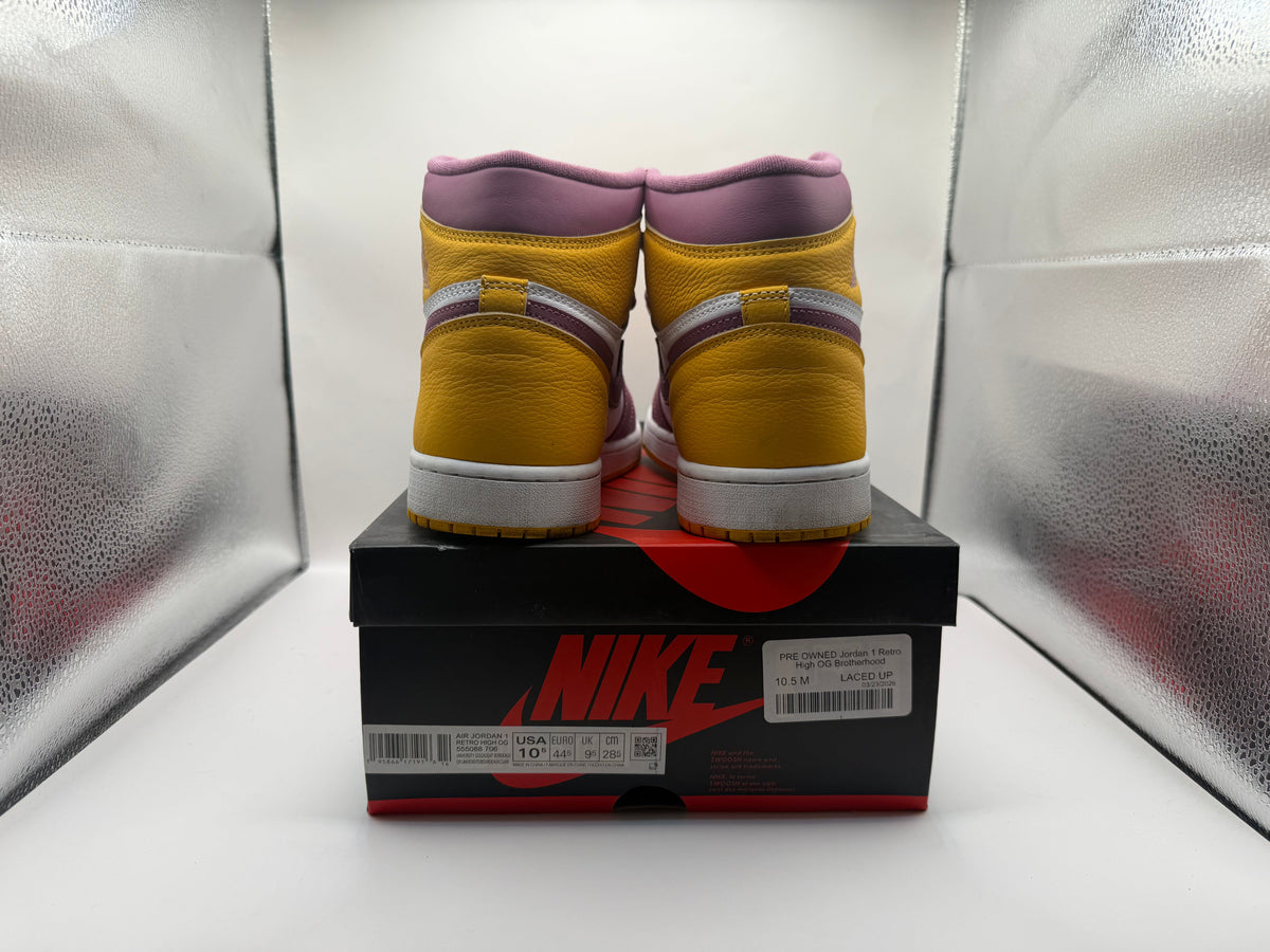 PRE OWNED Jordan 1 Retro High OG Brotherhood