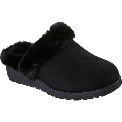 Women's Wide Fit Skechers 167631 Keepsakes Wedge Time To Cruise Slippers