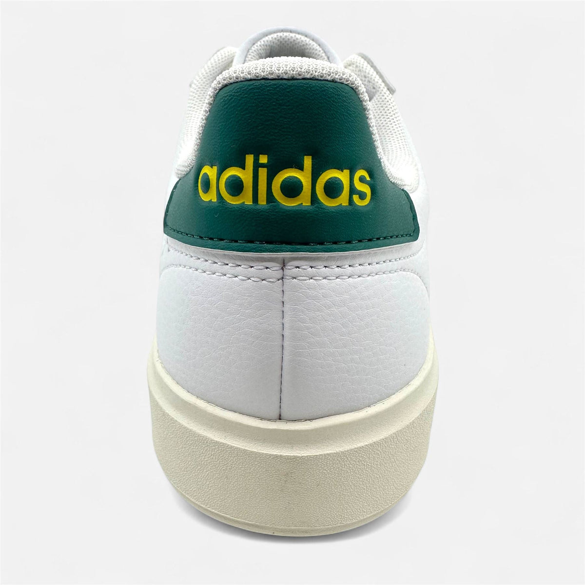 Adidas Grand Court 2.0 Cloud White Collegiate Green Mens Athletic Sneaker