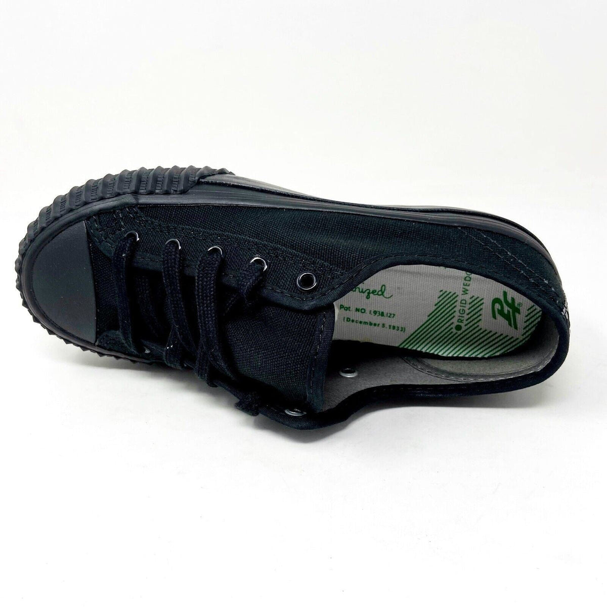 PF Flyers Center Lo Sandlot Triple Black Kids Retro Casual Shoes KC100SL