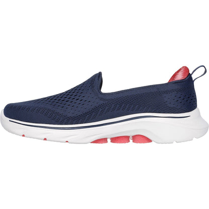Women's Wide Fit Skechers 125208 Go Walk 7 Vina Shoes