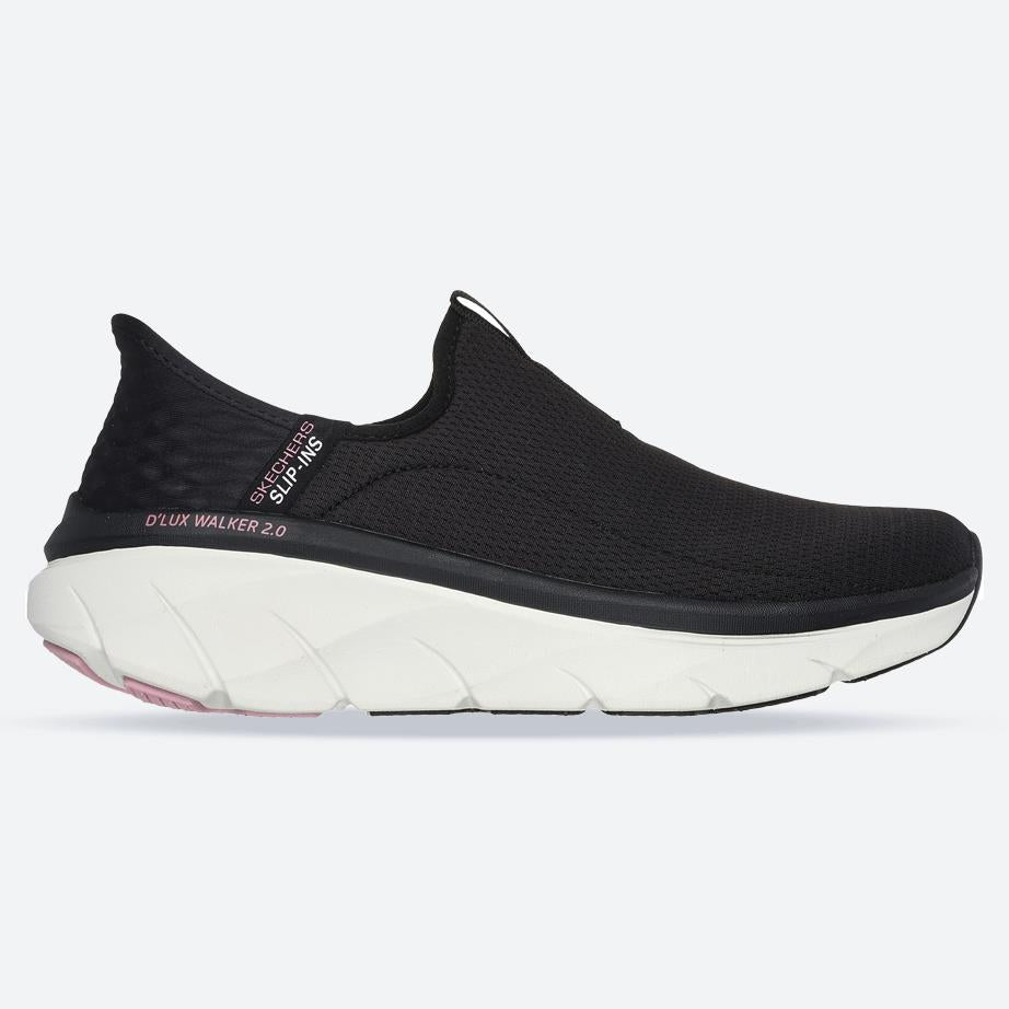 Women's Relaxed Fit Skechers 150099 Slip-ins Sport D'lux Walker 2.0 Happy Step Trainers
