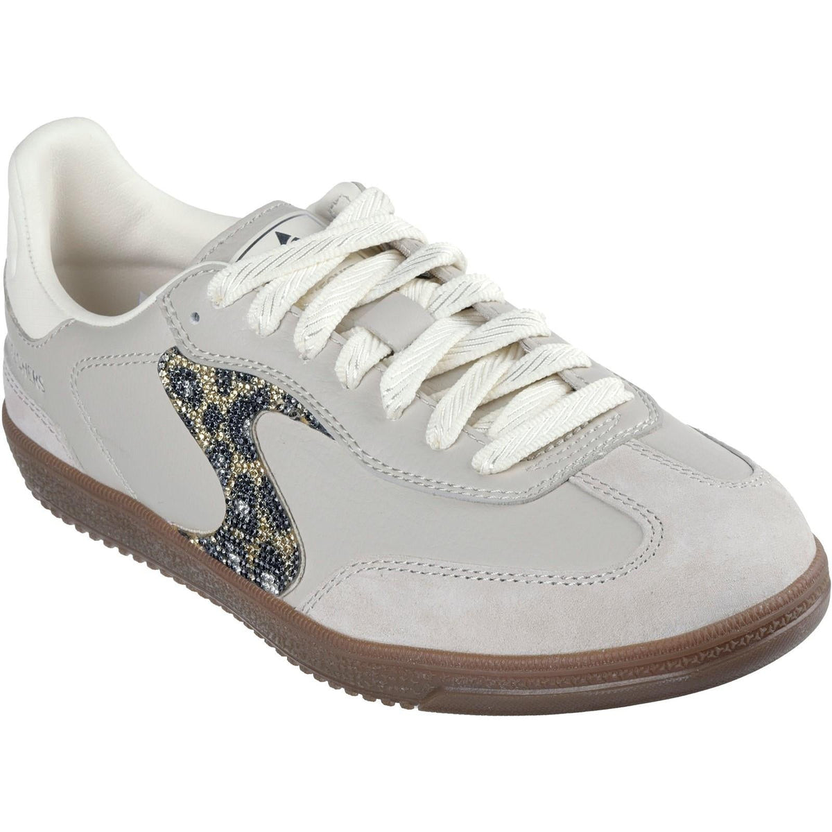 Women's Wide Fit Skechers 185239 Hotshot Shimmering Spots Trainers