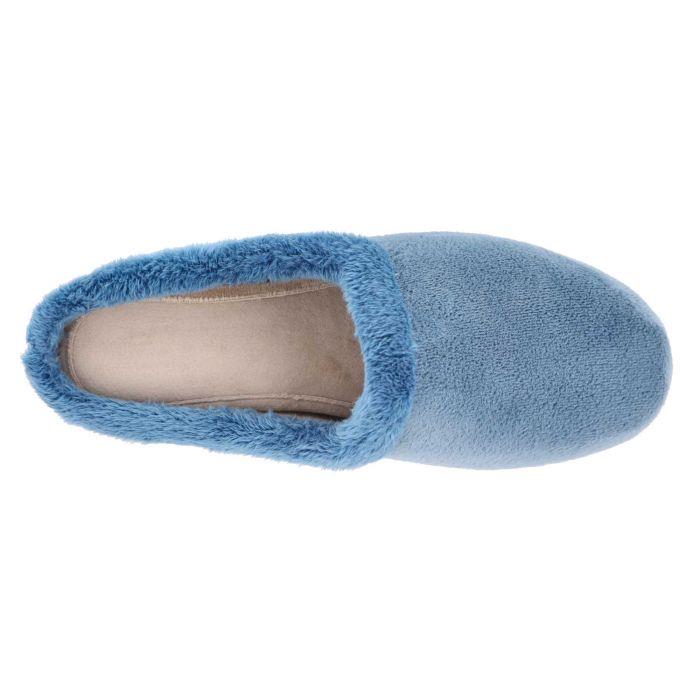 Women's Wide Fit DB Rug Mule Slippers