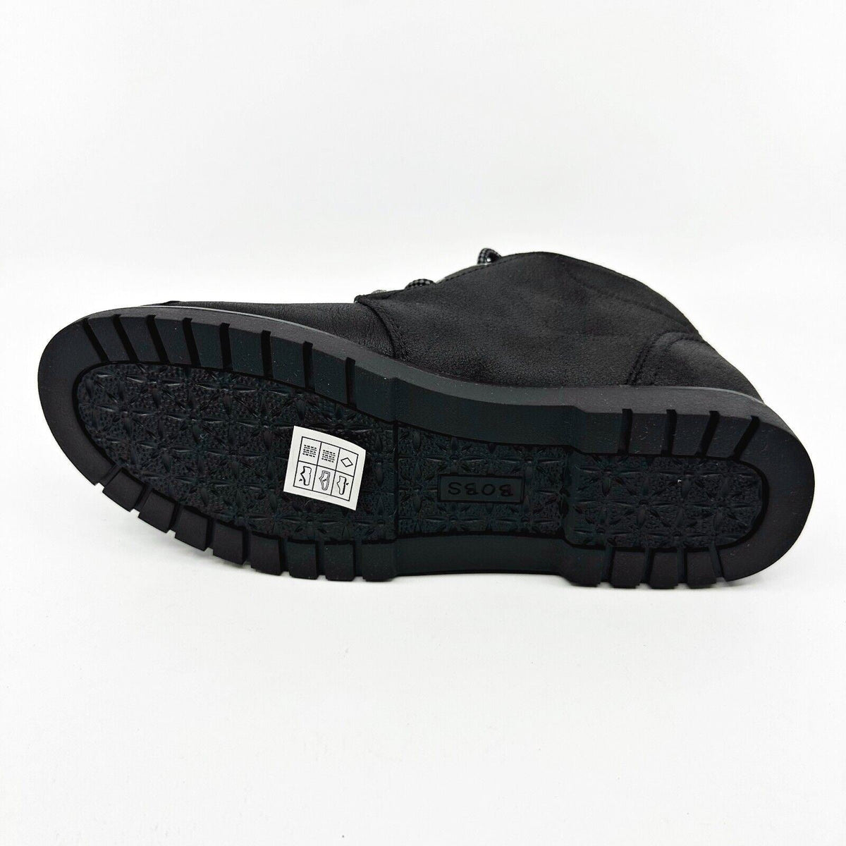 Skechers Chill Lugs Snuggle Life Black Womens Size 6 Shearling Boots