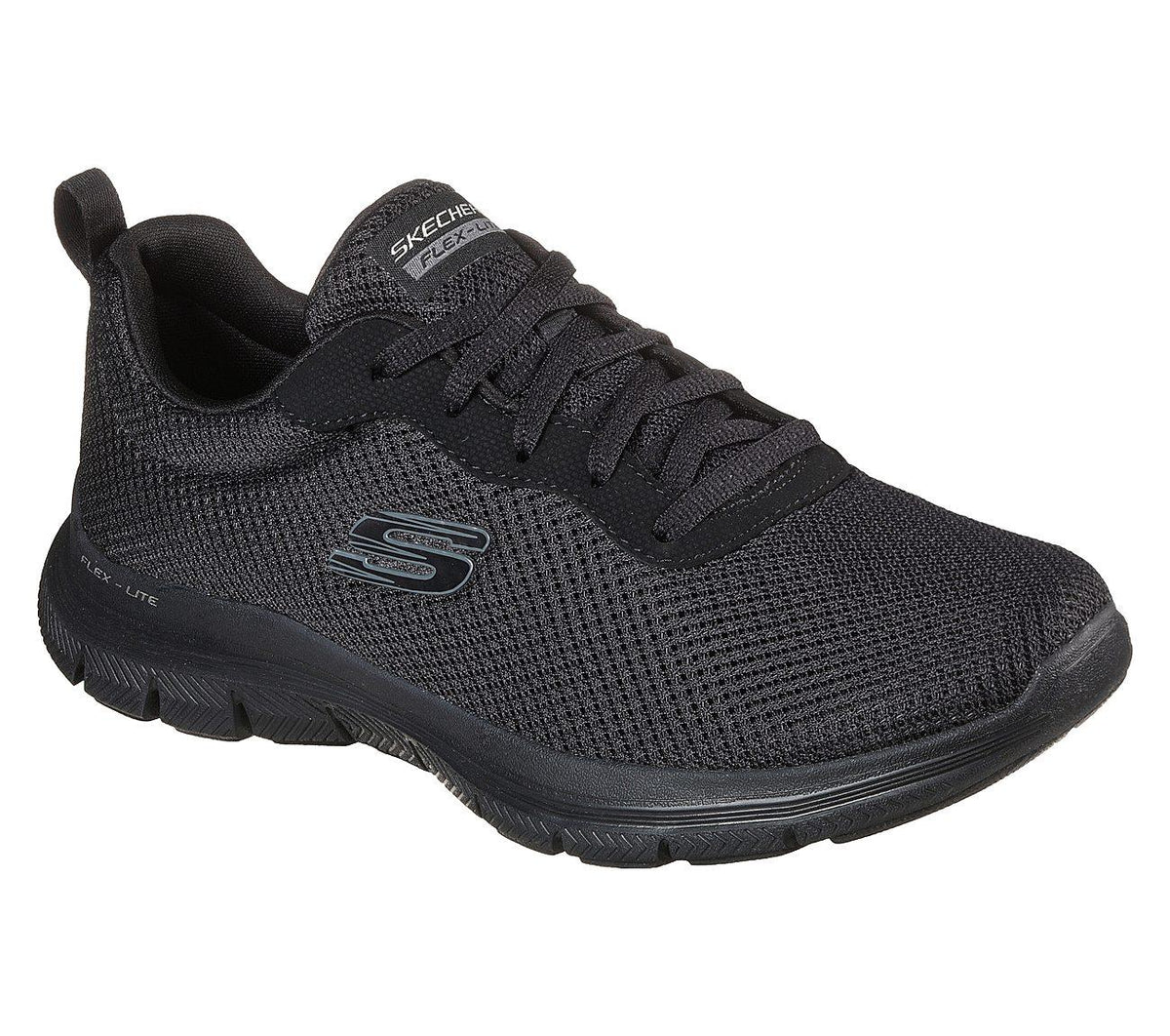 Womens Wide Fit Skechers Flex Appeal 4.0 149303 Brilliant Walking Trainers