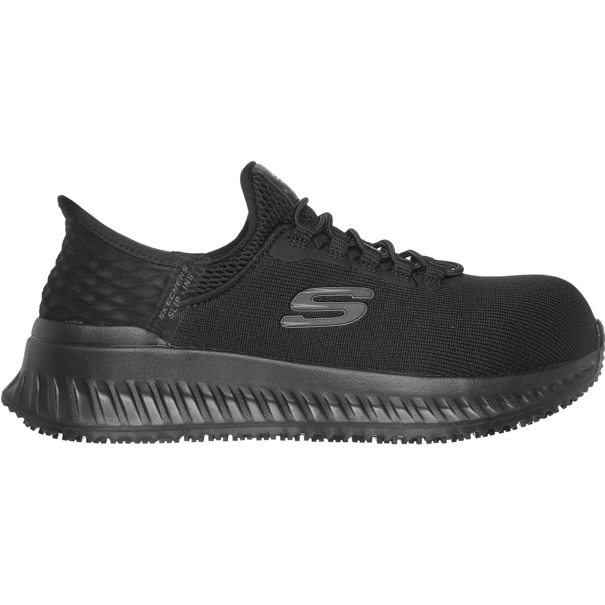 Women's Wide Fit Skechers 108152EC Slip-ins Work Tilido Ombray Safety Trainers