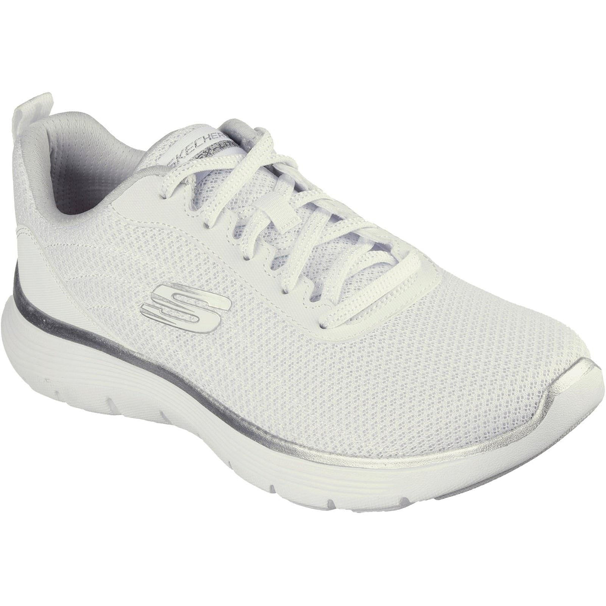 Womens Wide Fit Skechers 150206 Flex Appeal 5.0 Uptake Trainers