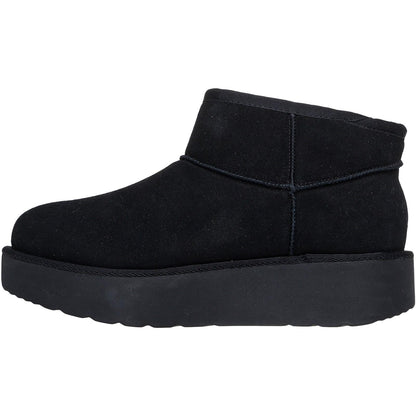 Women's Wide Fit Skechers 169143 Slip-ins Keep Cozy Boots