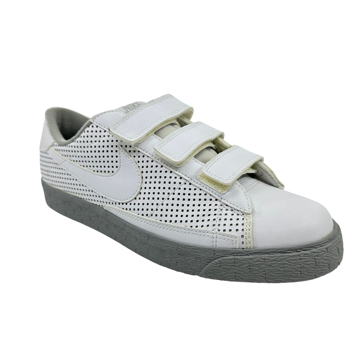 Nike Blazer AC White Metallic Silver Mens Athletic Sneaker