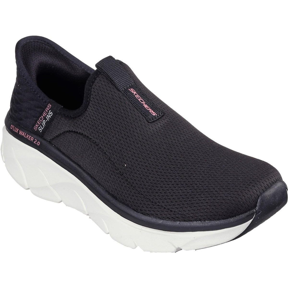 Women's Relaxed Fit Skechers 150099 Slip-ins Sport D'lux Walker 2.0 Happy Step Trainers