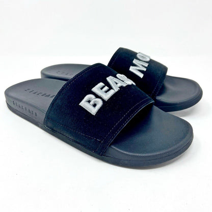STNDRD Standard Los Angeles Monaco Beast Mode Black Mens Gym Slide Sandals