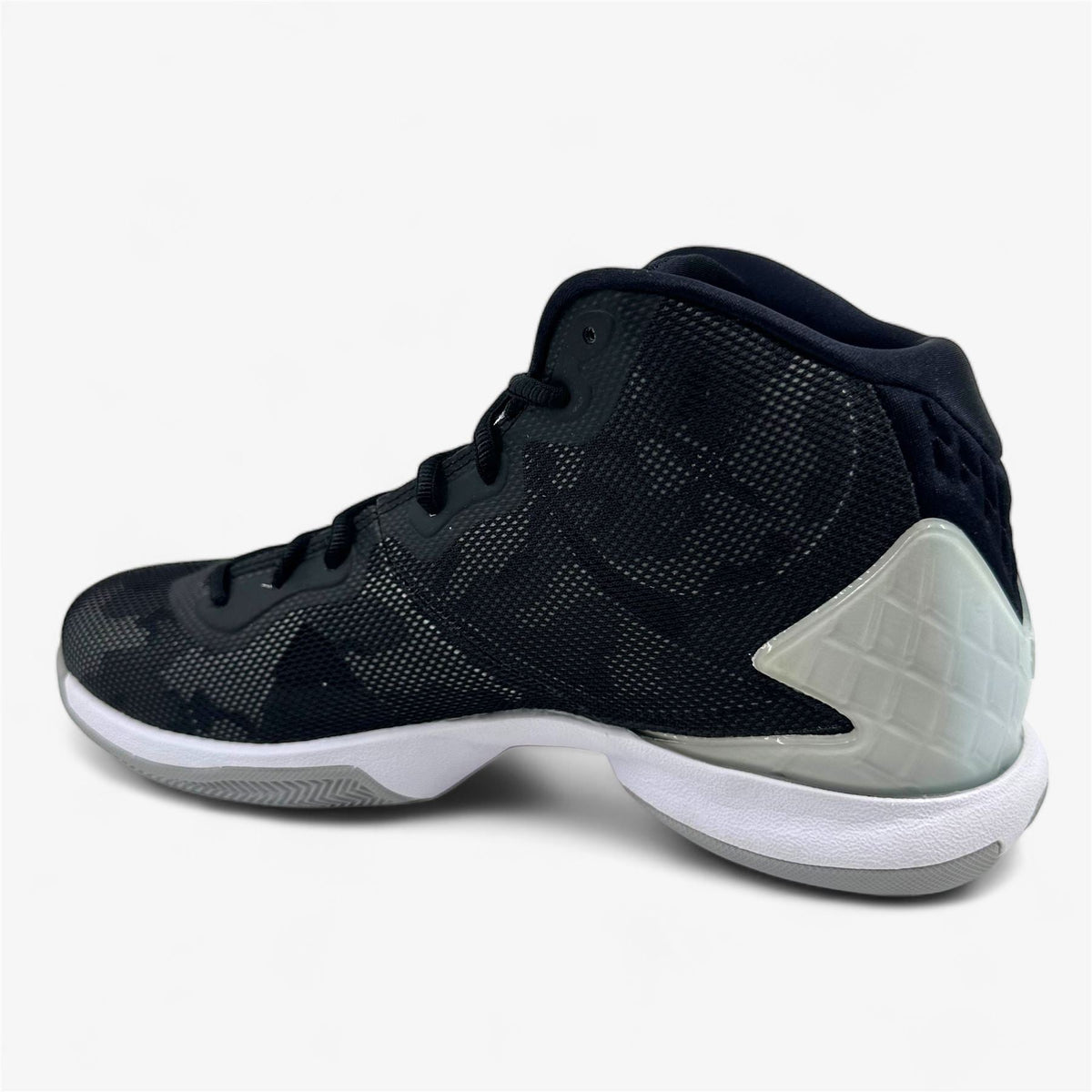 Jordan Super.Fly 4 Black Wolf Grey Infrared 23 Mens Athletic Sneaker