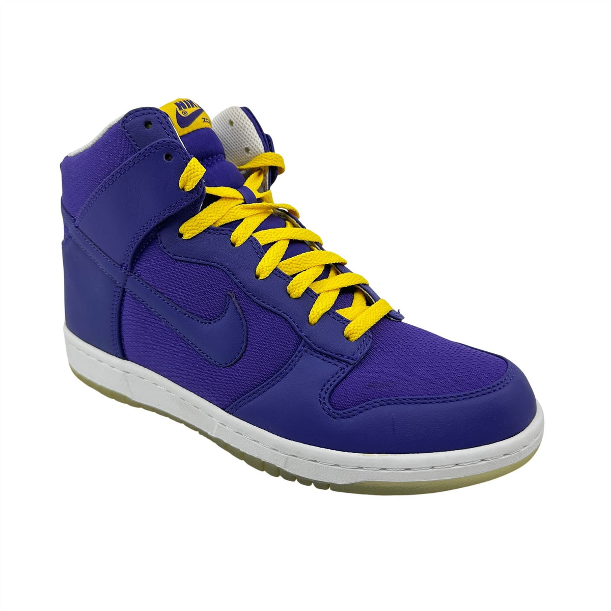 Nike Dunk High Premium Varsity Purple Maize Mens Athletic Sneaker