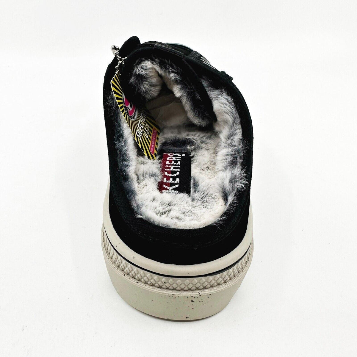 Skechers Roadies Cozy Goes Black Womens Size 6 Comfort Slip On Shoes