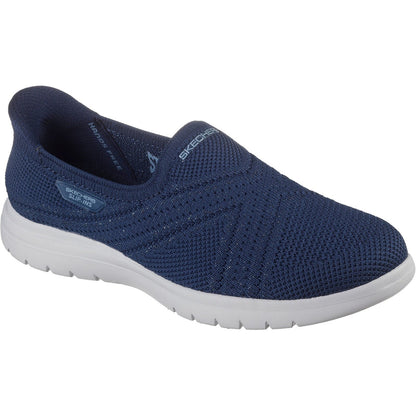 Women's Wide Fit Skechers 138100 Slip-ins On The Go Flex Excellency Shoes