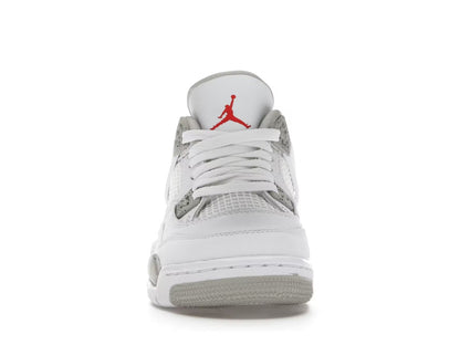 Air Jordan Retro  4 'White Oreo' (GS)