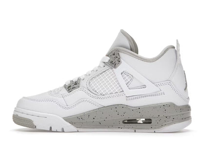 Air Jordan Retro  4 'White Oreo' (GS)