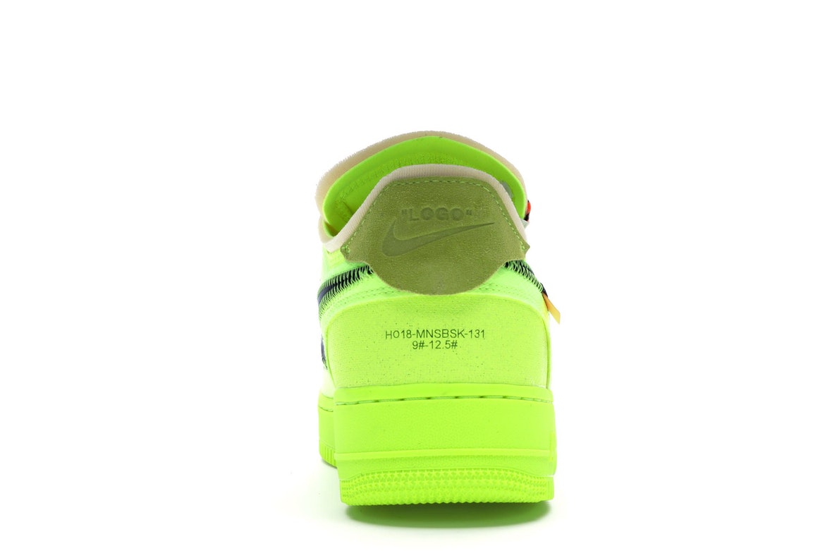 Nike Air Force 1 Low x Off White "Volt"